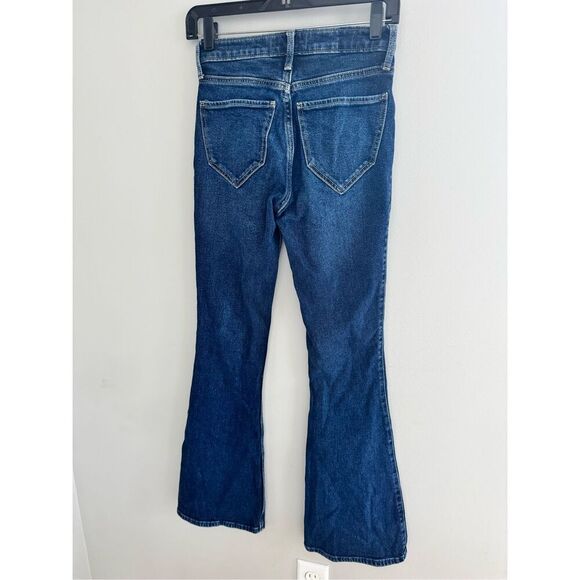 Abercrombie The Vintage Flare High Rise Jeans, Size 00/ 24 - Picture 7 of 9